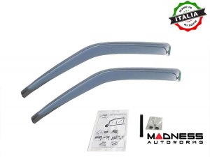 FIAT 500L Side Window Air Deflectors - 4pcs (2014-2020) FIAT 500L Side Window Air Deflectors - 4pcs (2014-2020)